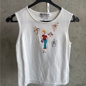 Jack b. quick 4th of July Beaded Tank